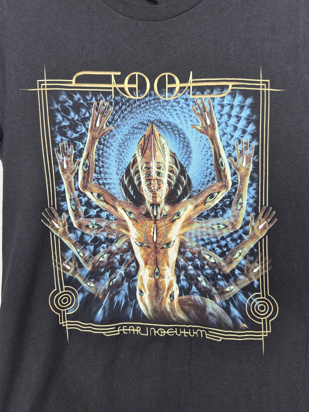 Tool Fear Inoculum 2019 Tour Concert T Shirt Los Angeles Black Mens Small - Picture 2 of 6